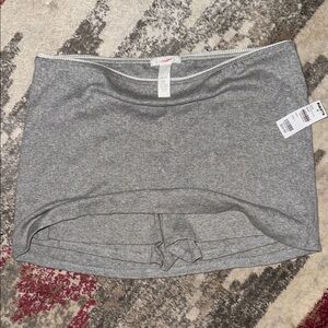Full Tilt Gray Skirt/ SHORT